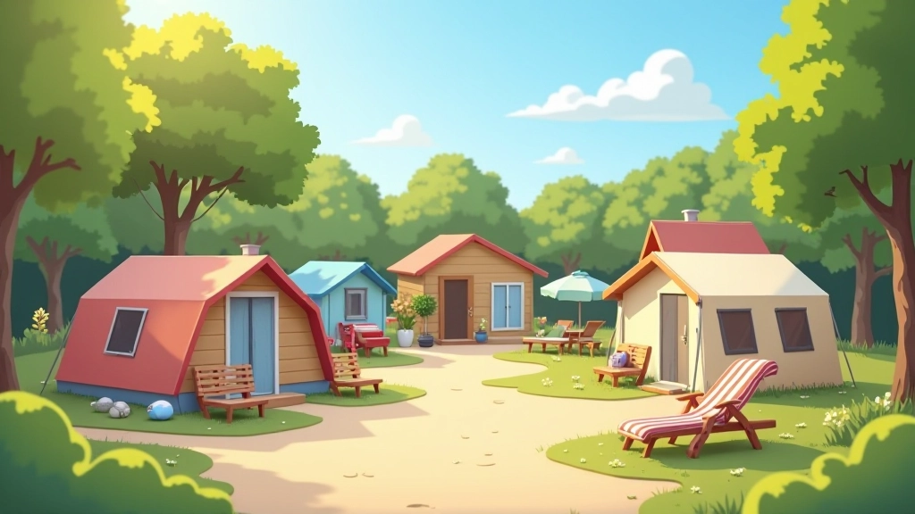 Comparaison des options d'hébergement: hôtel, gîte, camping et location saisonnière pour les vacances en famille