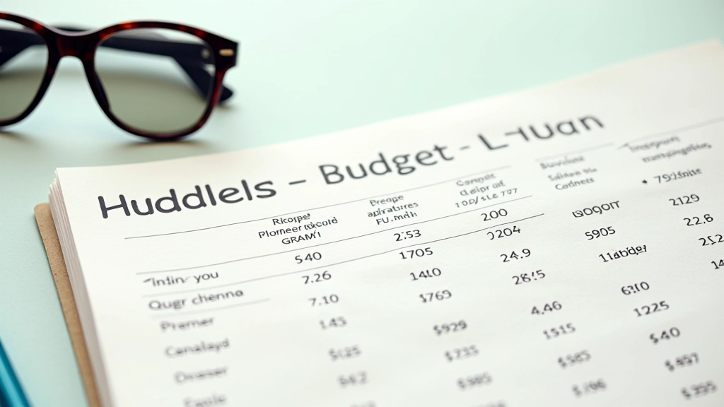 Planification d'un budget quotidien pour les vacances, tableau de suivi des dépenses jour par jour pendant les grandes vacances